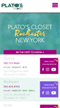 Mobile Screenshot of platosclosetrochester.com